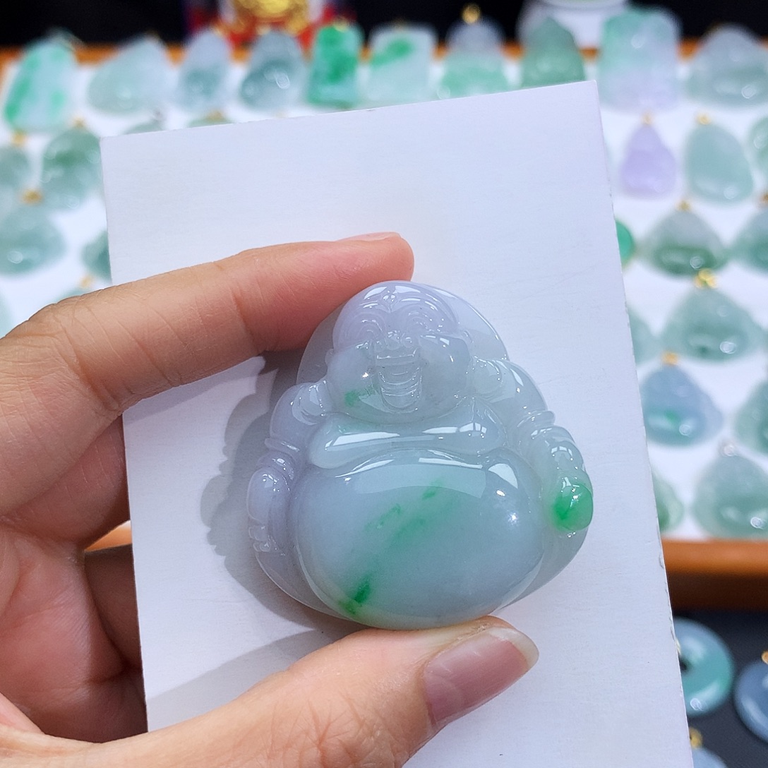 翡翠未镶嵌颈饰翡翠吊坠