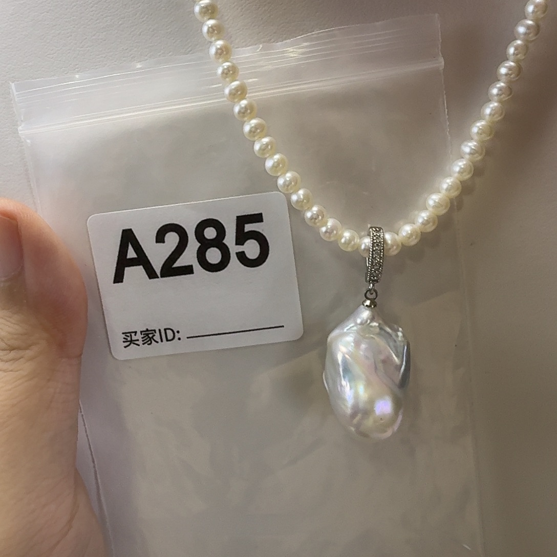 吊坠(不含链)合金淡水珍珠