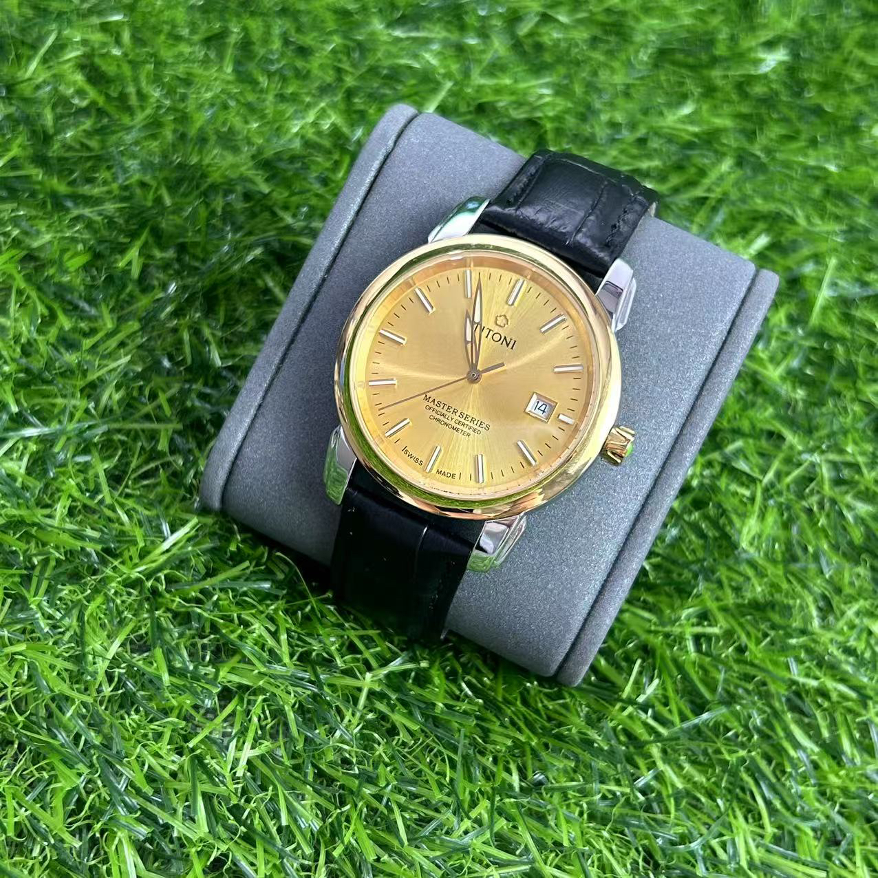 95新 Titoni/梅花 95新梅花大师自动机械男表41mm
