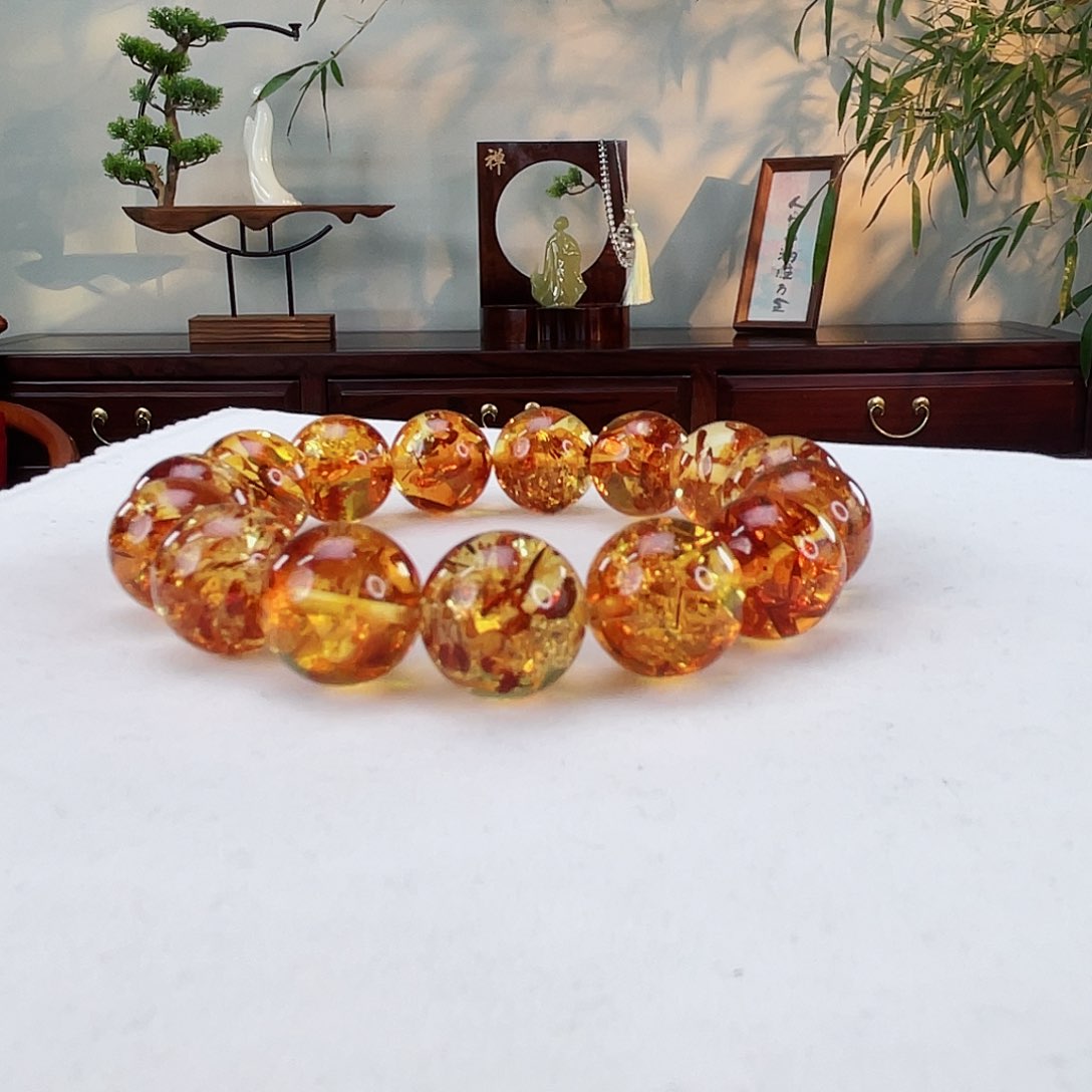 琥珀手链未镶嵌琥珀14.3