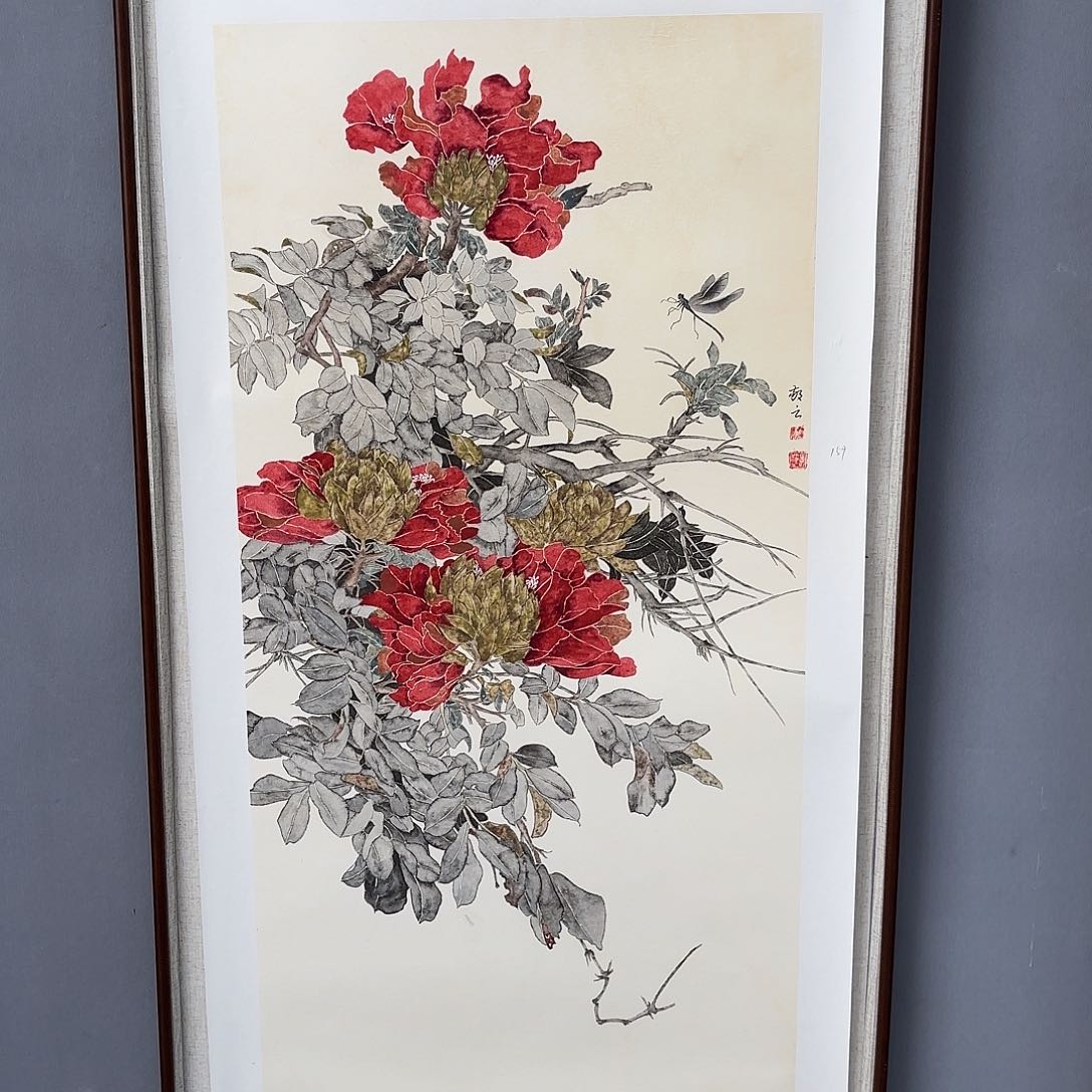 国画中国花鸟画大咖李敬之老师