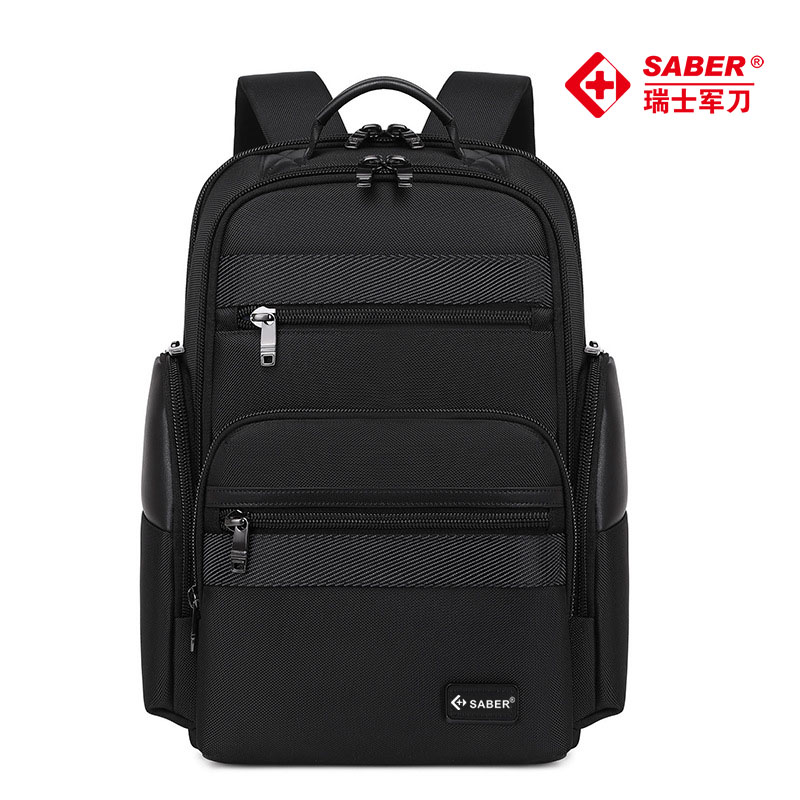 SABER瑞士军刀包SA2509双肩包 商务背包大容量多功能防水电脑包