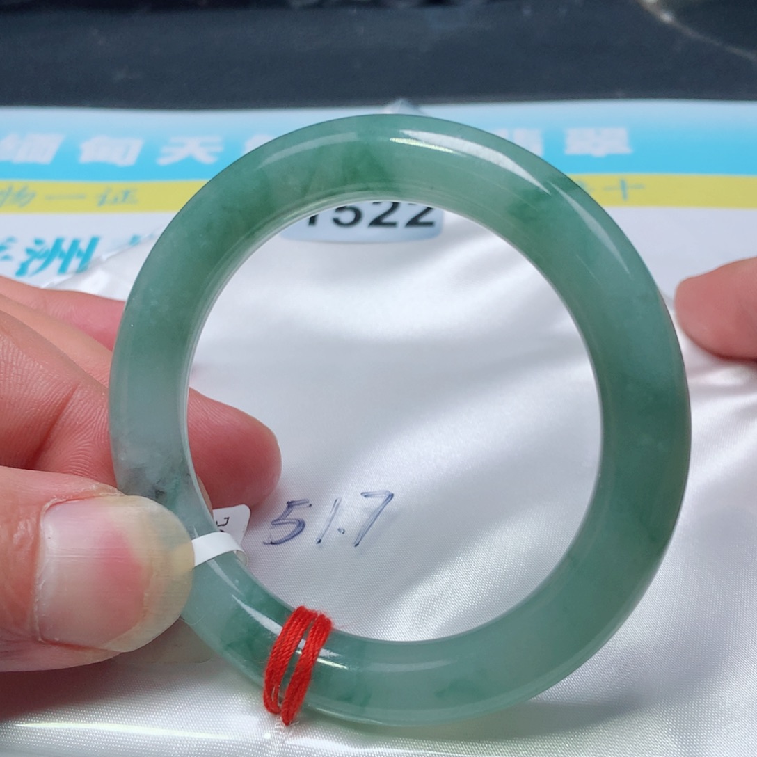 未镶嵌手镯翡翠1522号