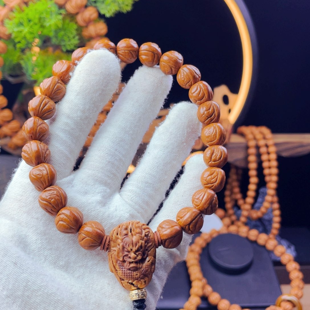 桃核吊坠野生桃核