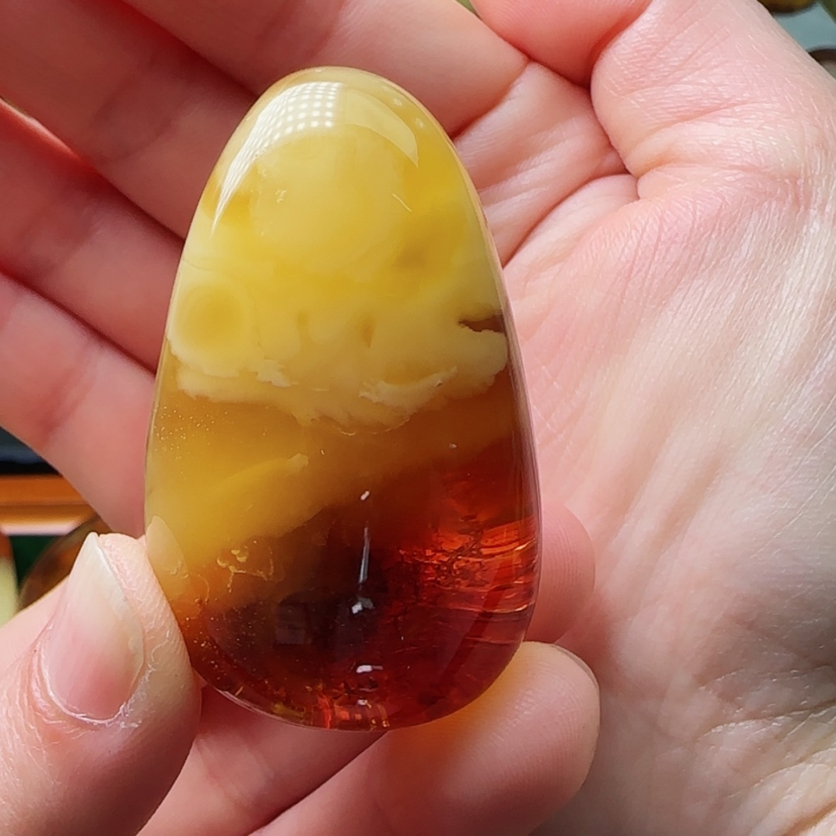 【闪购商品】琥珀颈饰未镶嵌吊坠