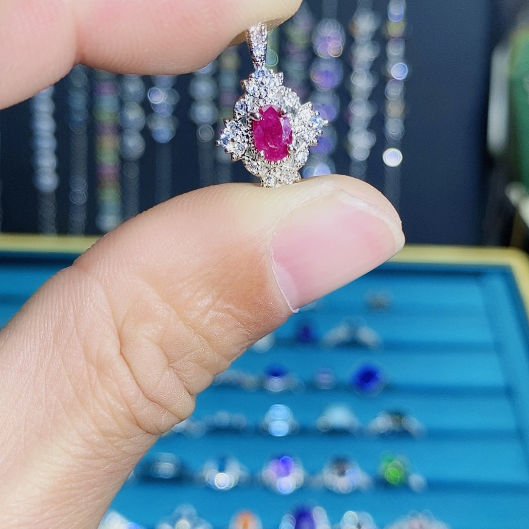 紫晶珠宝半成品银S925镶嵌