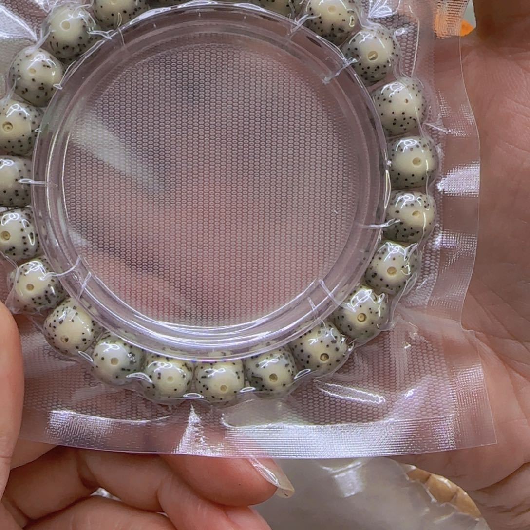 星月菩提手串75尽头大眼睛星月菩提1.0桶单圈