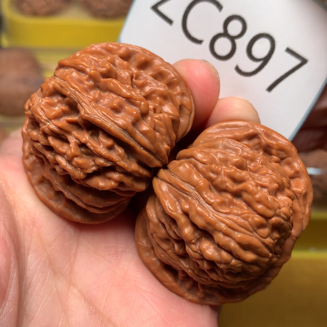 文玩核桃把件汉高楼44