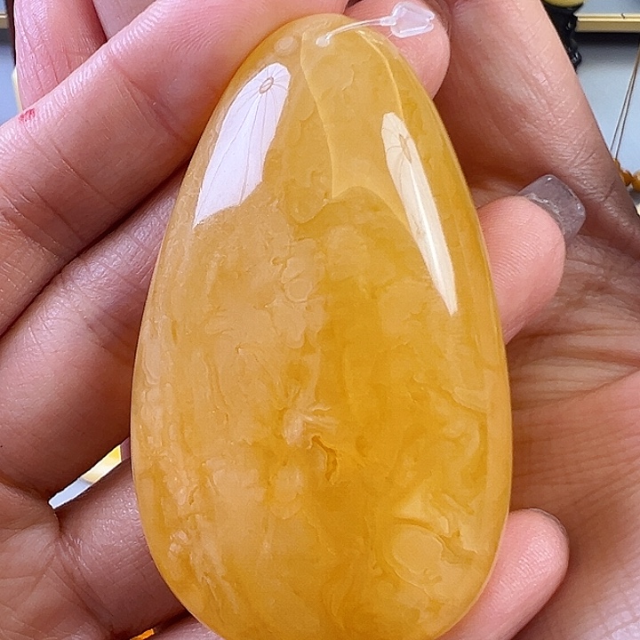 蜜蜡颈饰未镶嵌蜜蜡