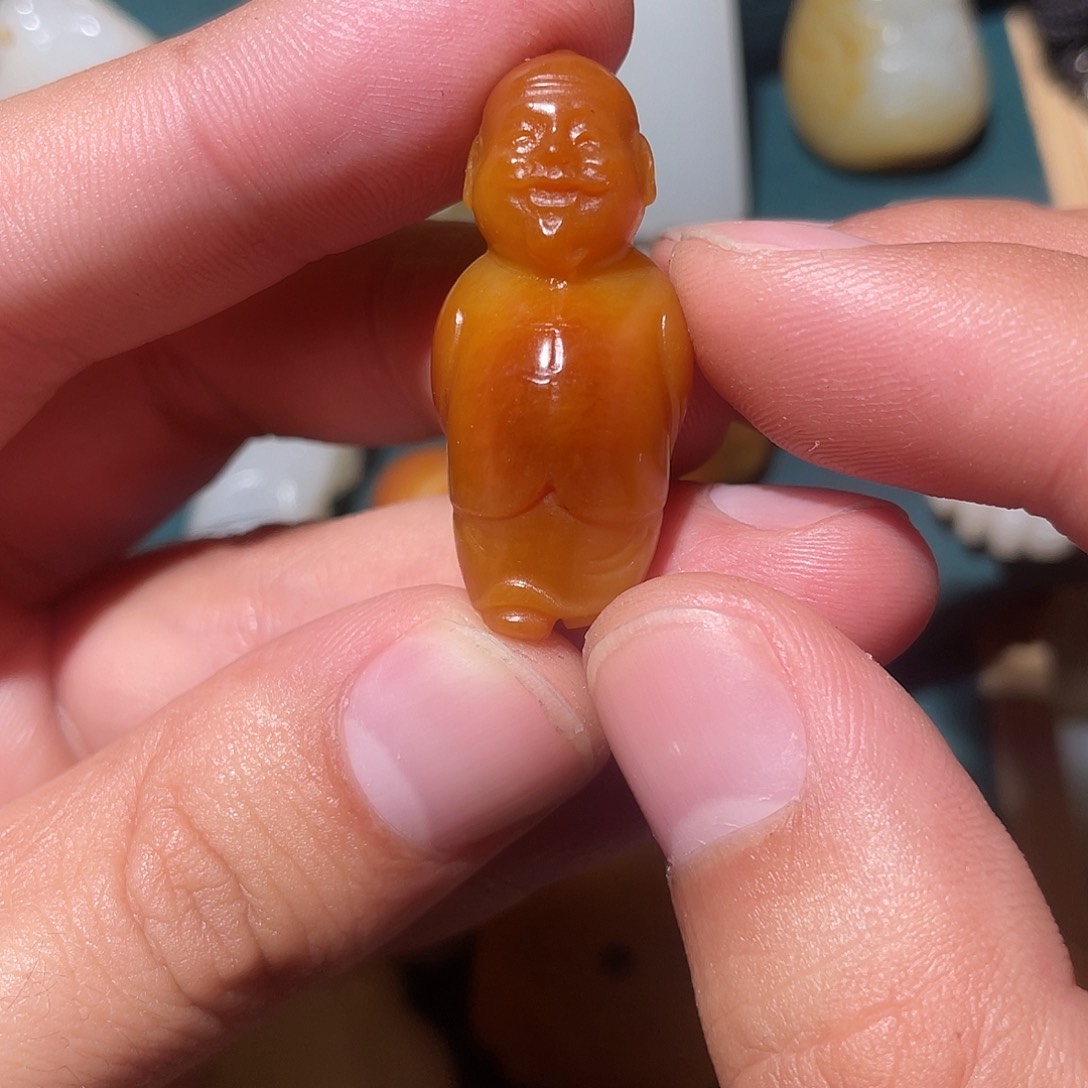 和田玉挂件未镶嵌葫**弟