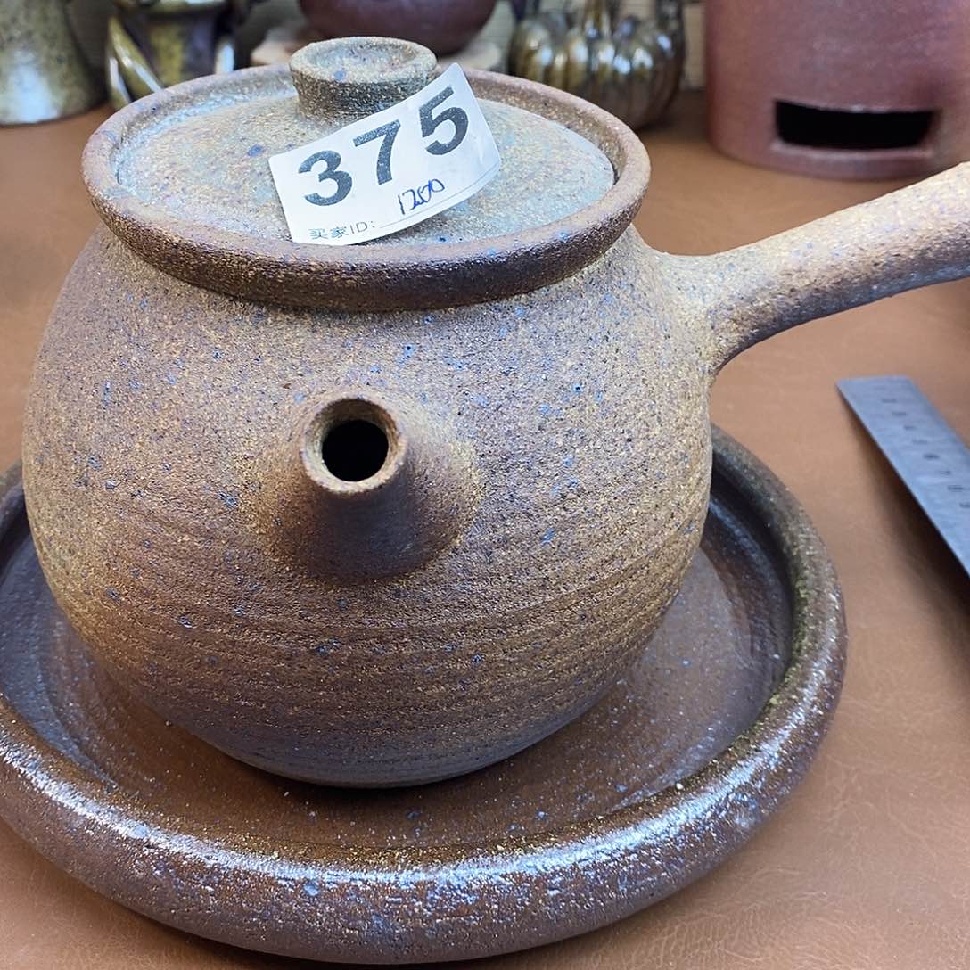 壶柴烧粗陶烤茶罐一物一拍1200