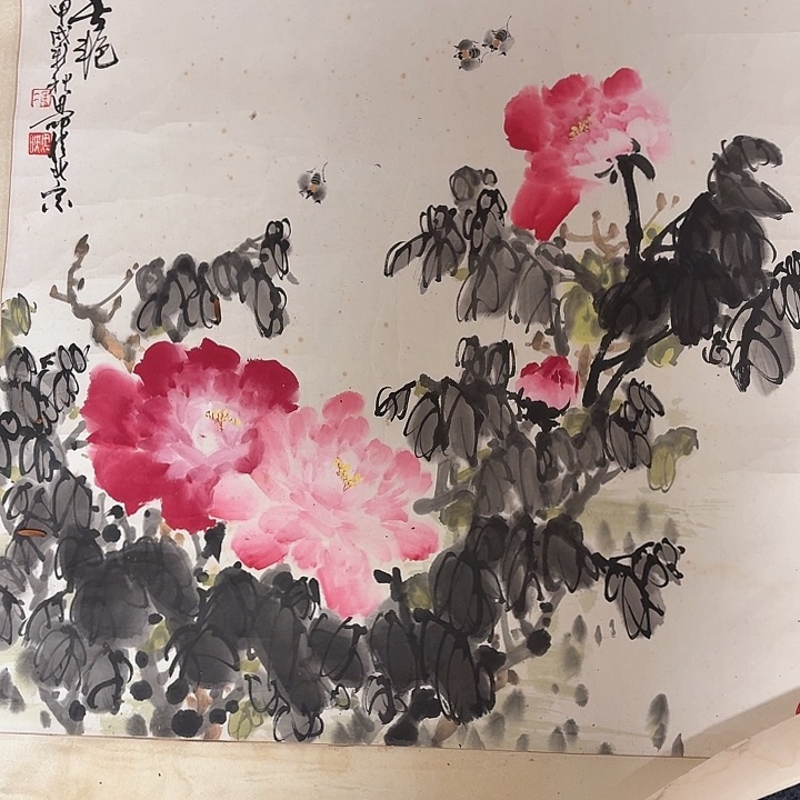 国画任*遥手绘作品欣赏