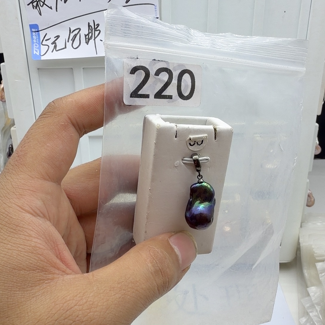 淡水珍珠颈饰合金