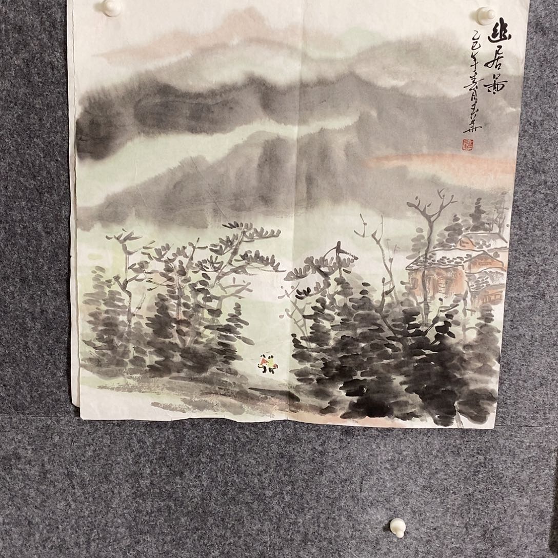 国画手写手绘国画作品101