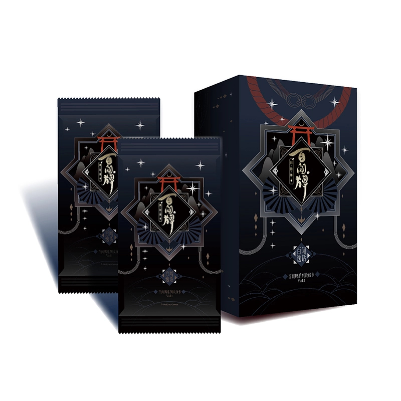 【平拆】《阴阳师百闻牌-百闻逸话》第一弹卡牌盲盒