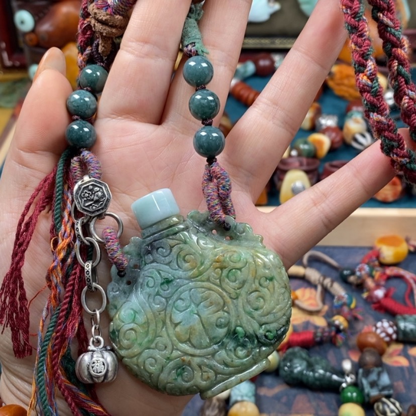 【闪购商品】翡翠颈饰未镶嵌项链