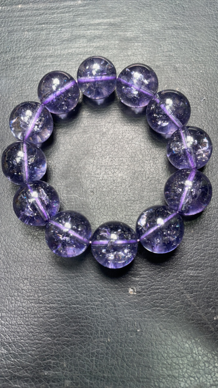 D 698 卡20 紫钛金手链