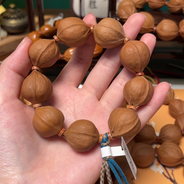 战***将吊坠橄榄核木质梅林铁核2125福利