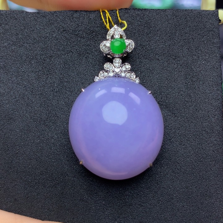 翡翠手链18K金镶嵌翡翠