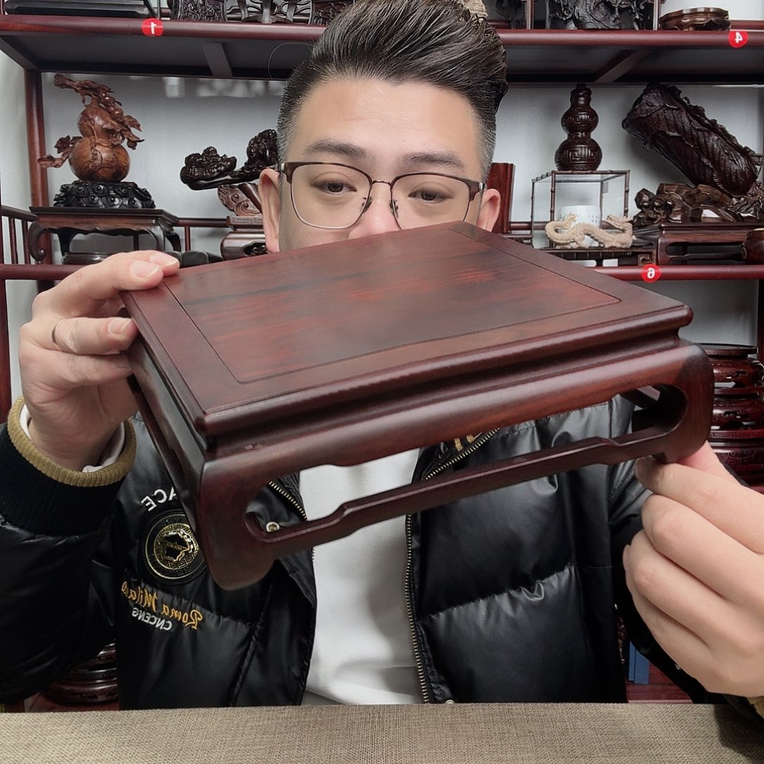微凹黄檀工艺品底座