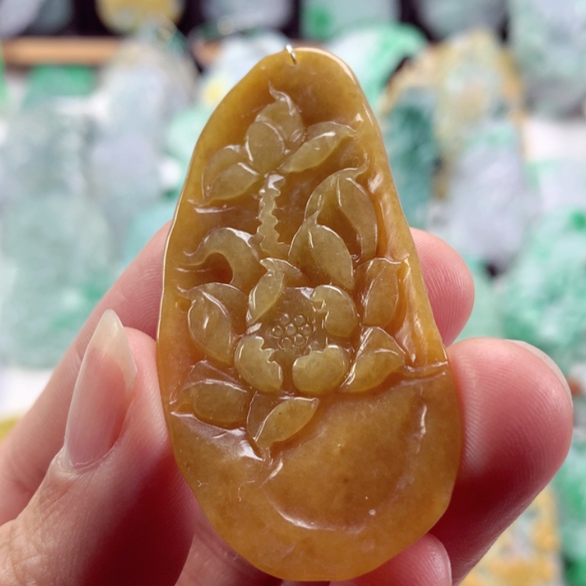 【闪购商品】翡翠吊坠(不含链)未镶嵌