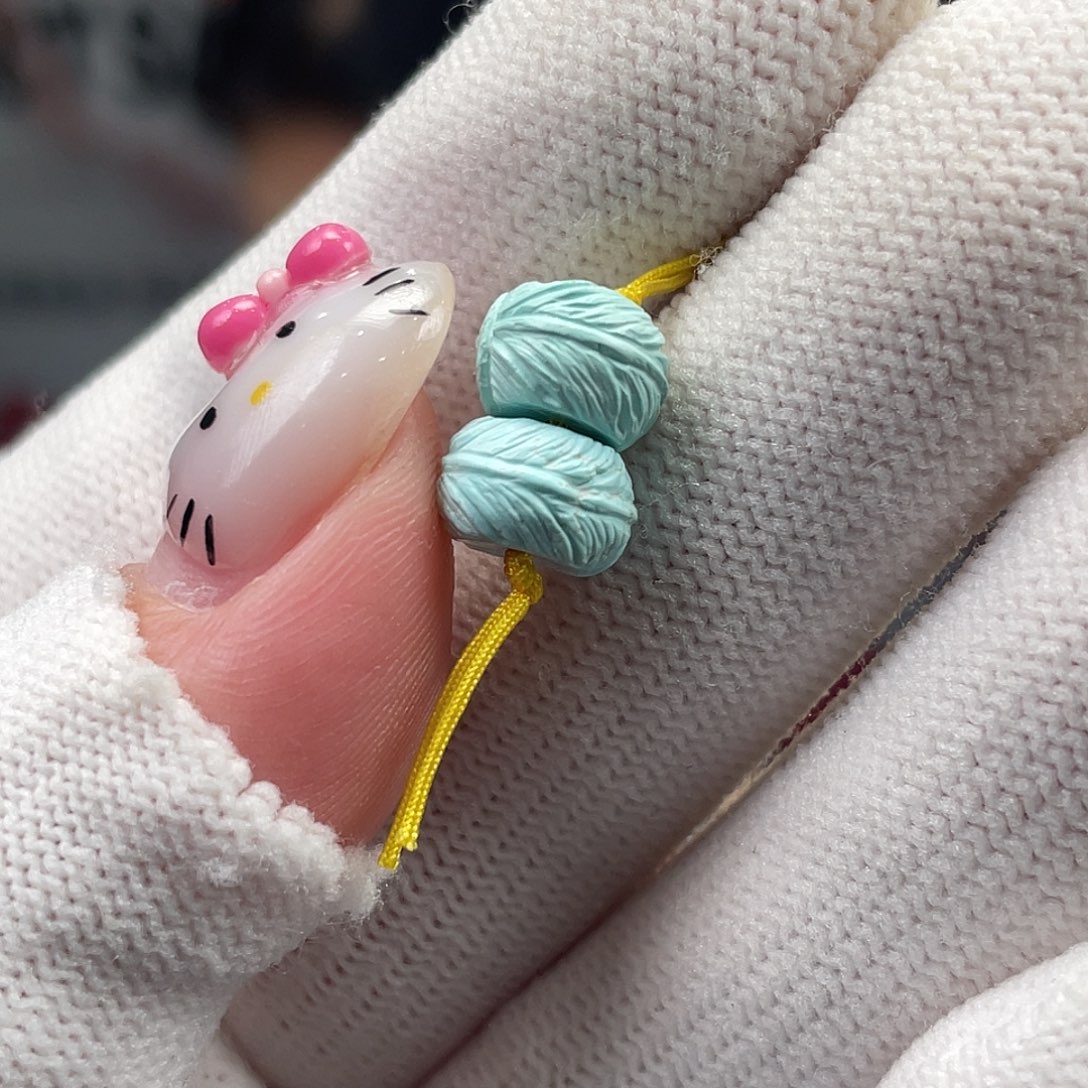 绿松石未镶嵌挂件