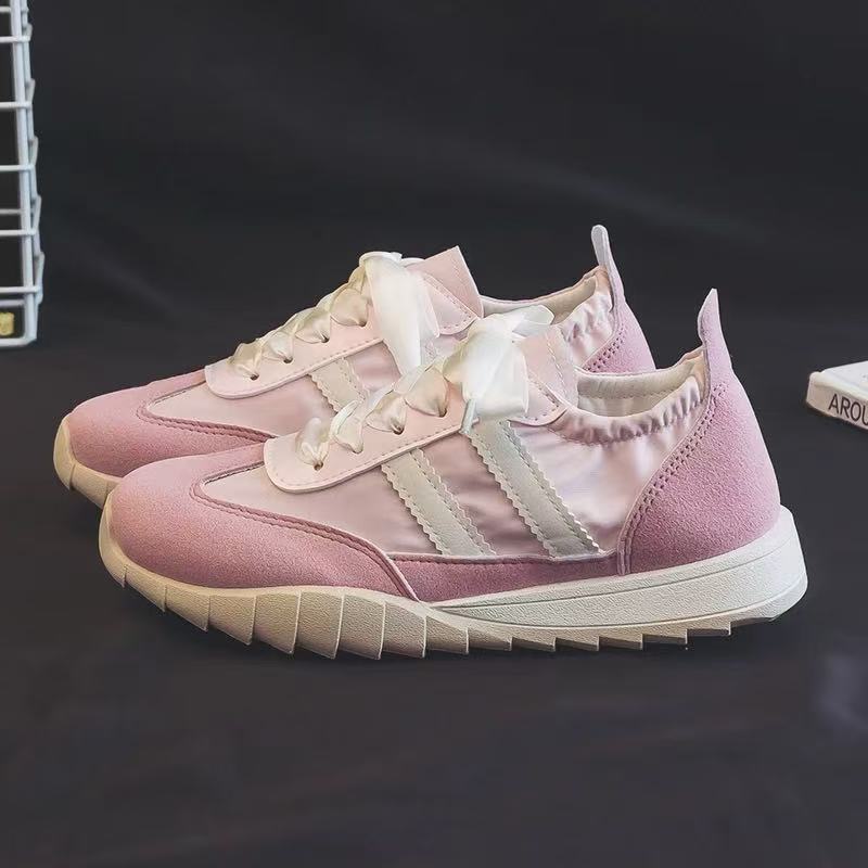 【小铭学长】芭蕾德训鞋女软底休闲鞋小众薄款透气帆布鞋子女080