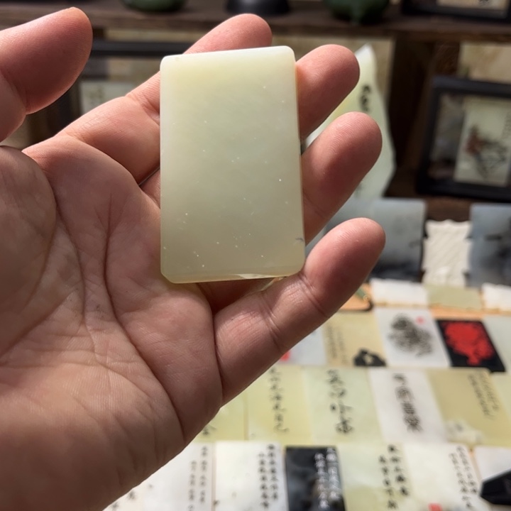 蛇纹石玉合金颈饰