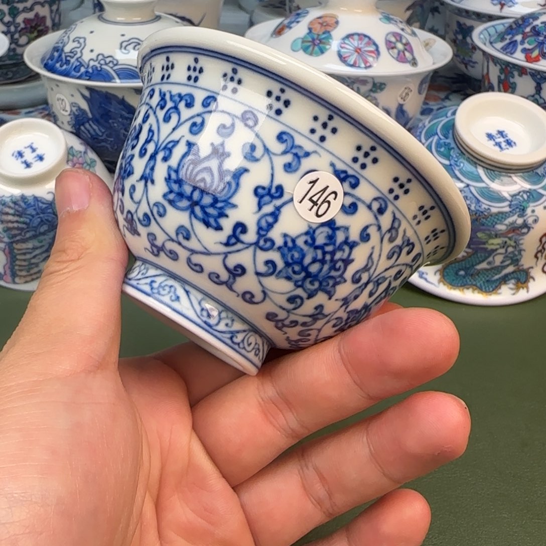 彦祖纯手工手绘茶具146