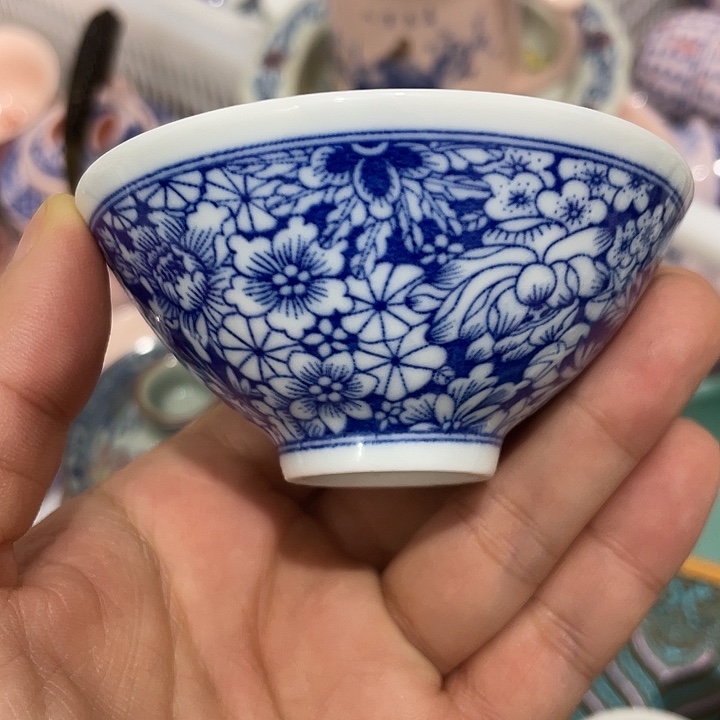 摆件陶景德镇主人杯陶瓷13455