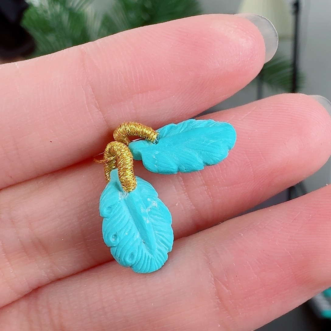 未镶嵌绿松石珠宝奇石