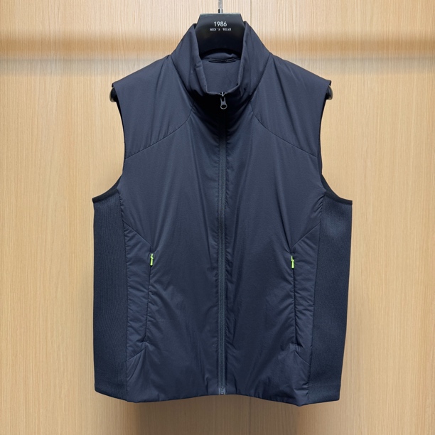 【户外薄棉马甲】3697休闲轻薄舒适立领马甲外套