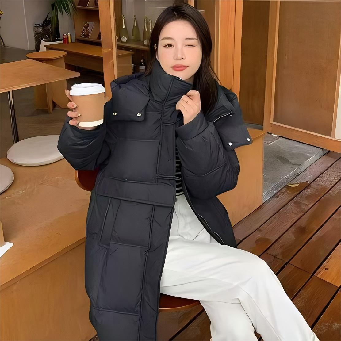 【600】羽绒服女士冬季新款休闲韩版时尚百搭外套潮