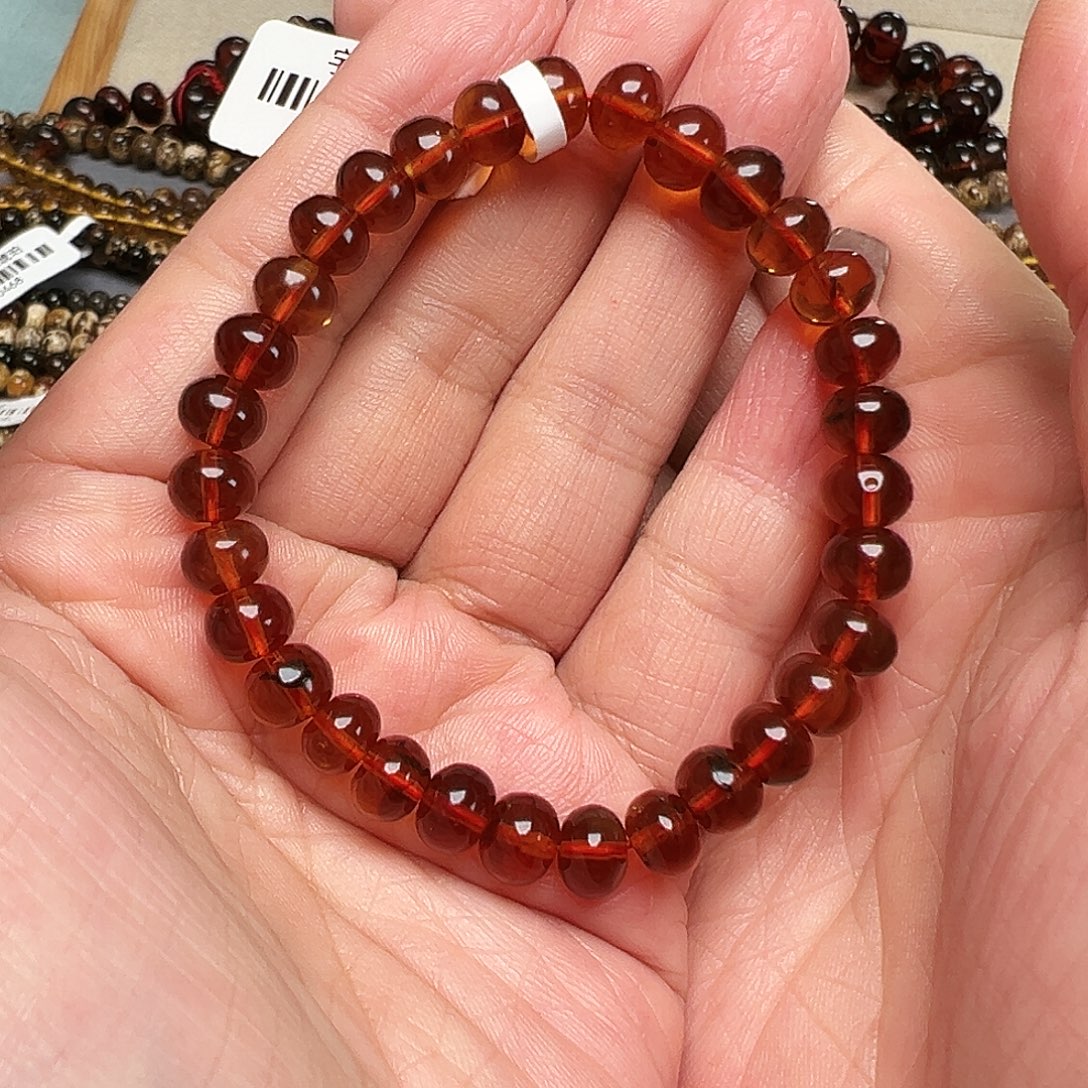 琥珀未镶嵌裸石抚顺琥珀10599七