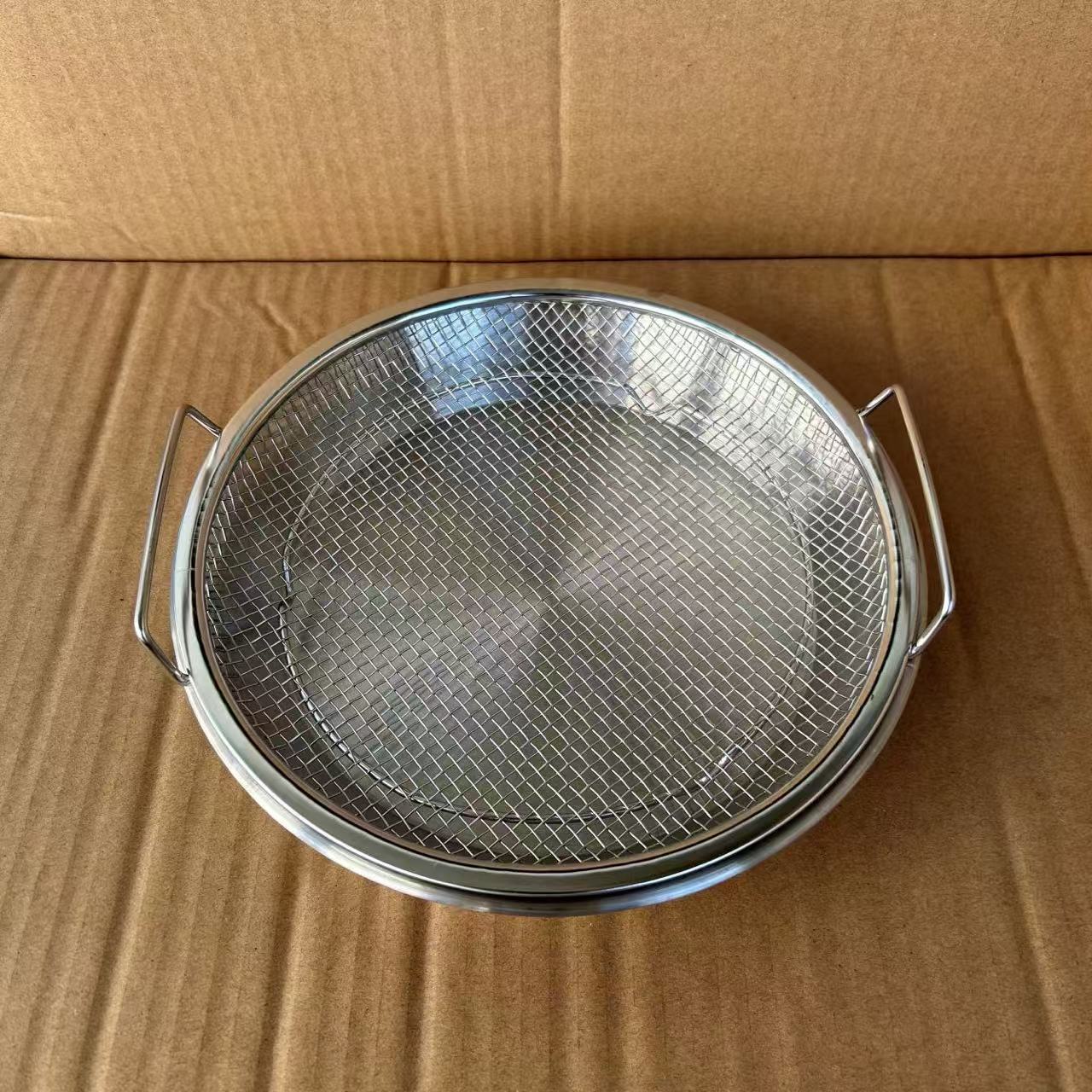 私人定制款22厘米油炸滤网配盘一套家用厨房必备轻奢【汤家限定】