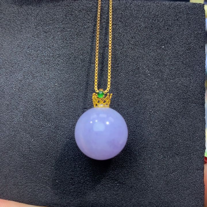 翡翠手链18K金镶嵌翡翠