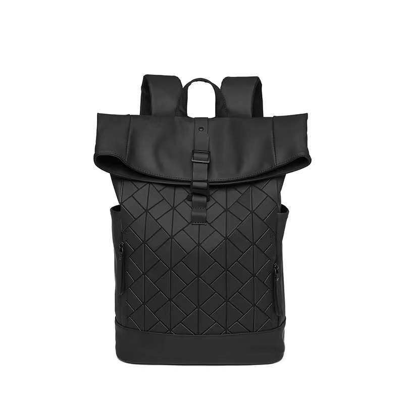 DKWEN迪时尚潮流皮质双肩包