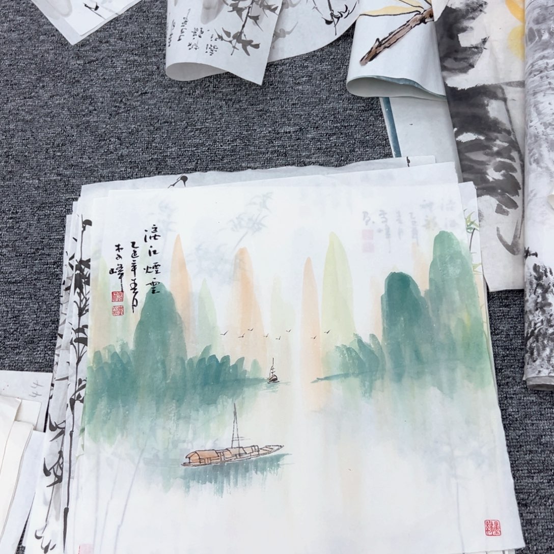 国画国画作品展览等活动的