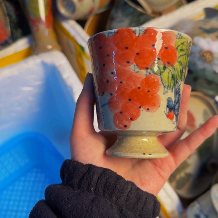 瓷片景德镇陶瓷手工手绘