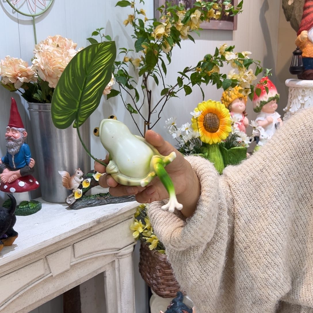 花园摆件红红火火