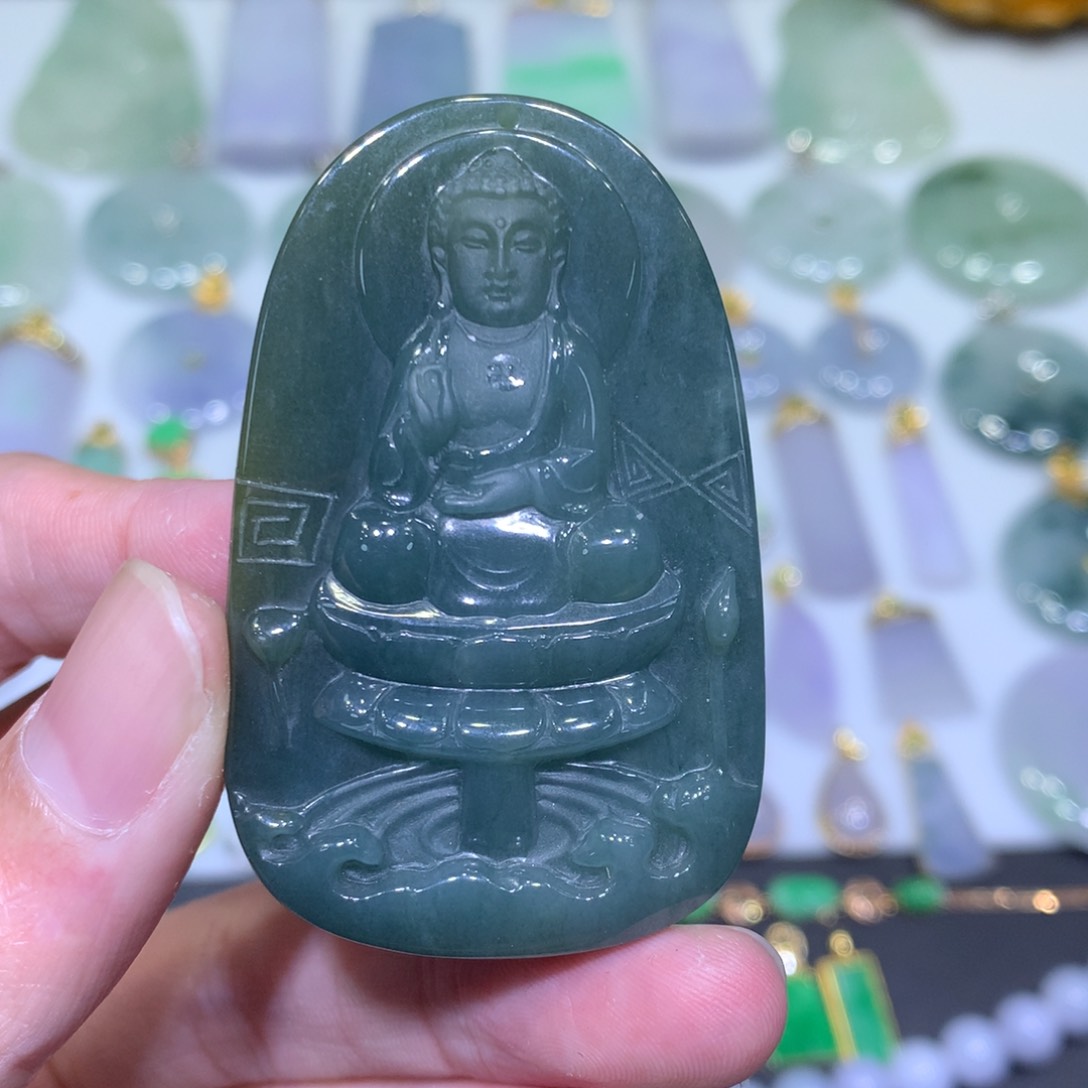 翡翠吊坠(不含链)未镶嵌