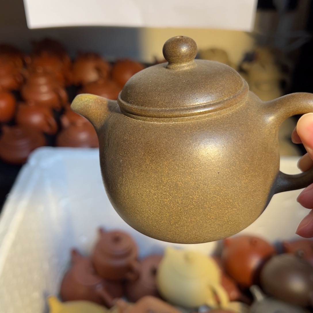 茶壶紫砂宜兴紫砂壶柴烧