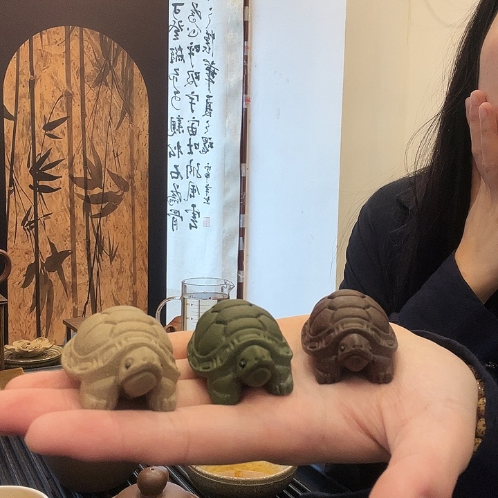 茶壶紫砂小乌龟茶宠