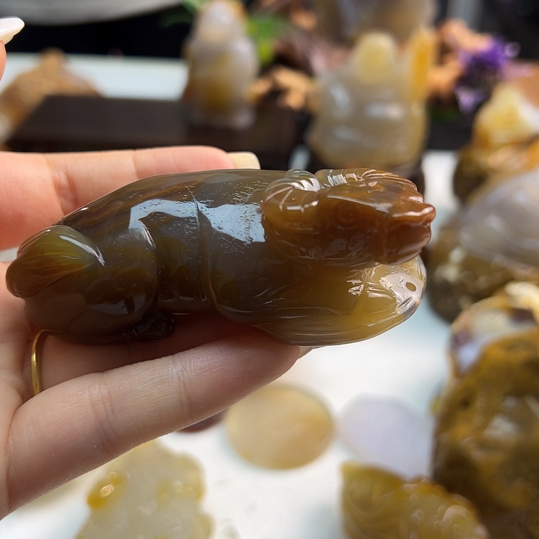 玛瑙/玉髓未镶嵌颈饰