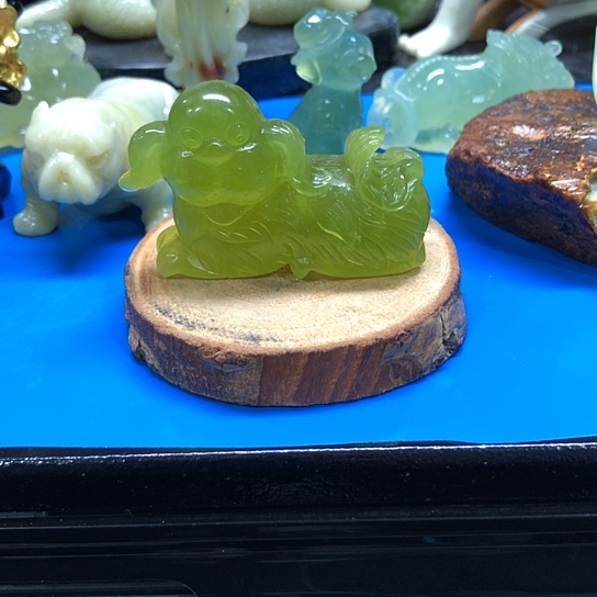 荔****石材家居装饰摆件旺旺来财