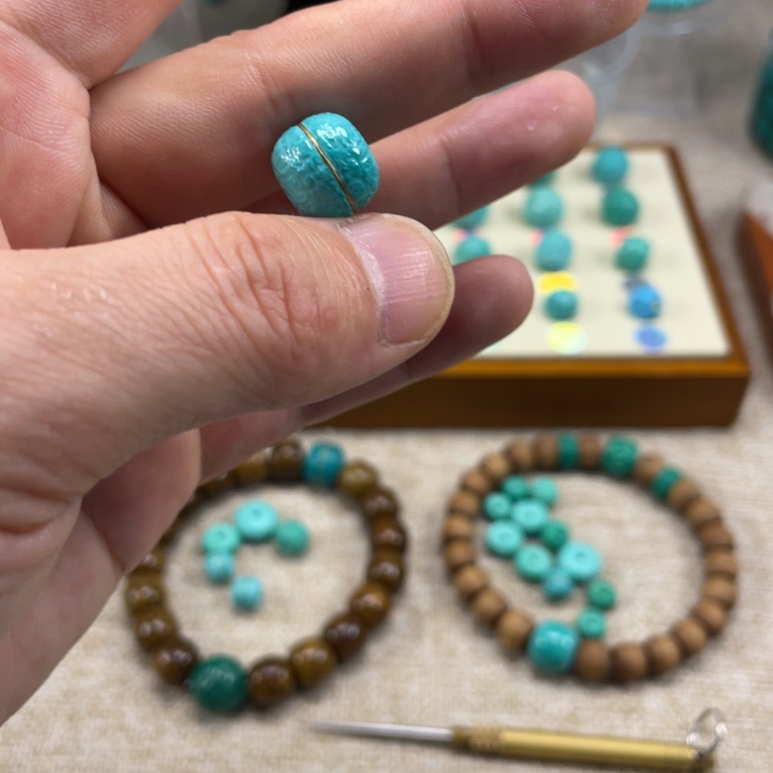 原生态湖北矿小配饰，直径12