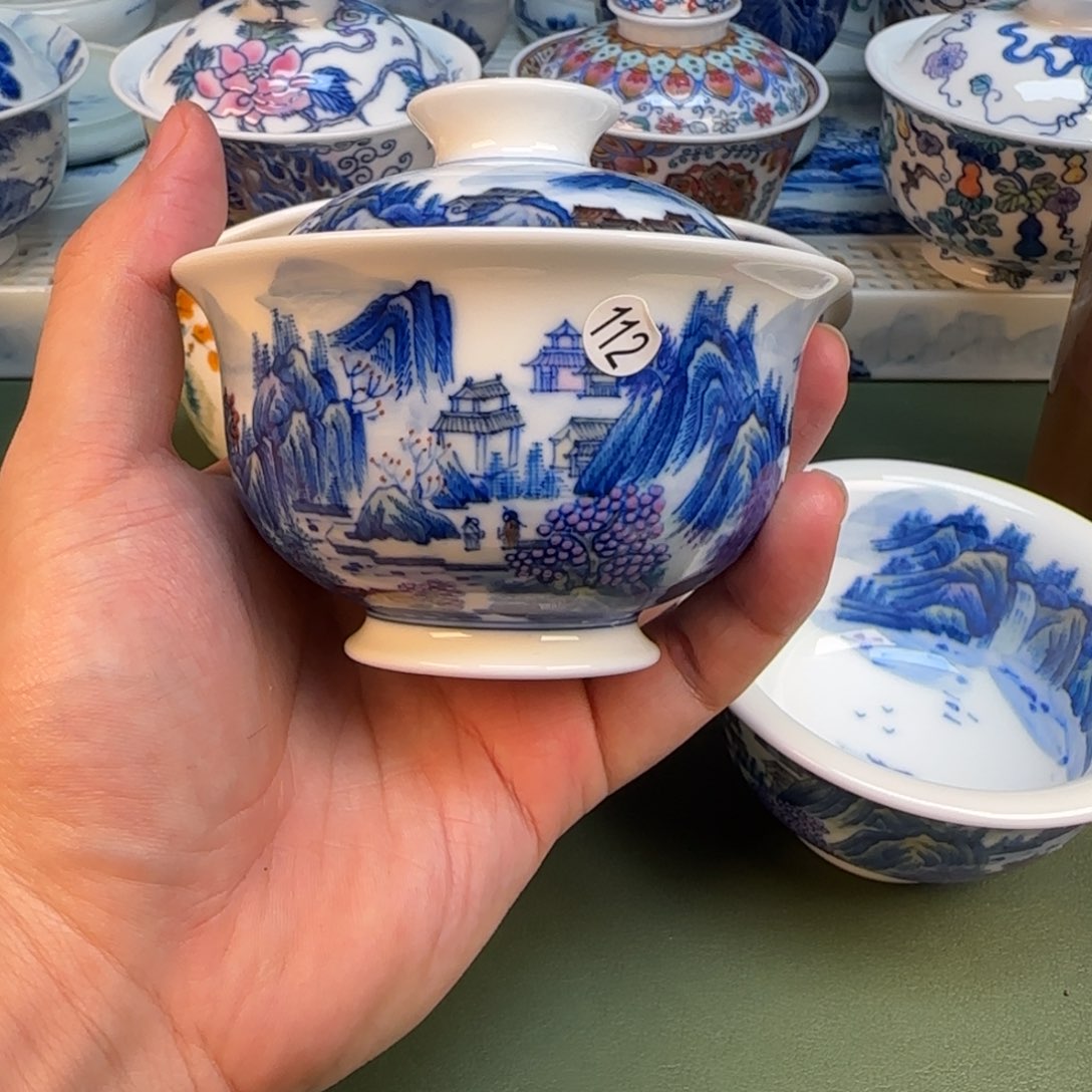 彦祖纯手工手绘茶具112