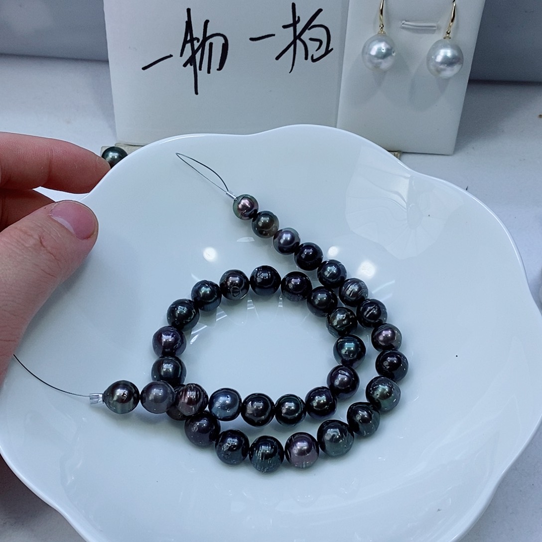 海水珍珠颈饰银S925镶嵌