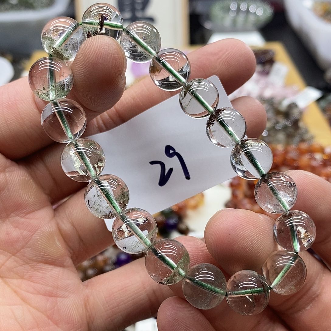 水晶手串未镶嵌天然