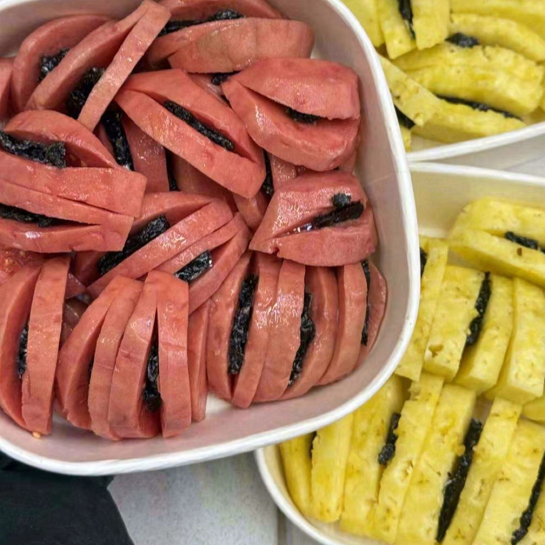 果切红心芭乐夹乌梅一份